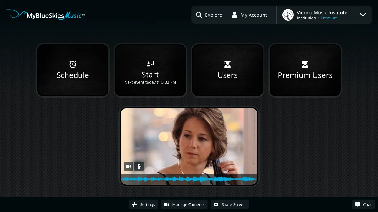 MyBlueSkiesMusic screenshot 1