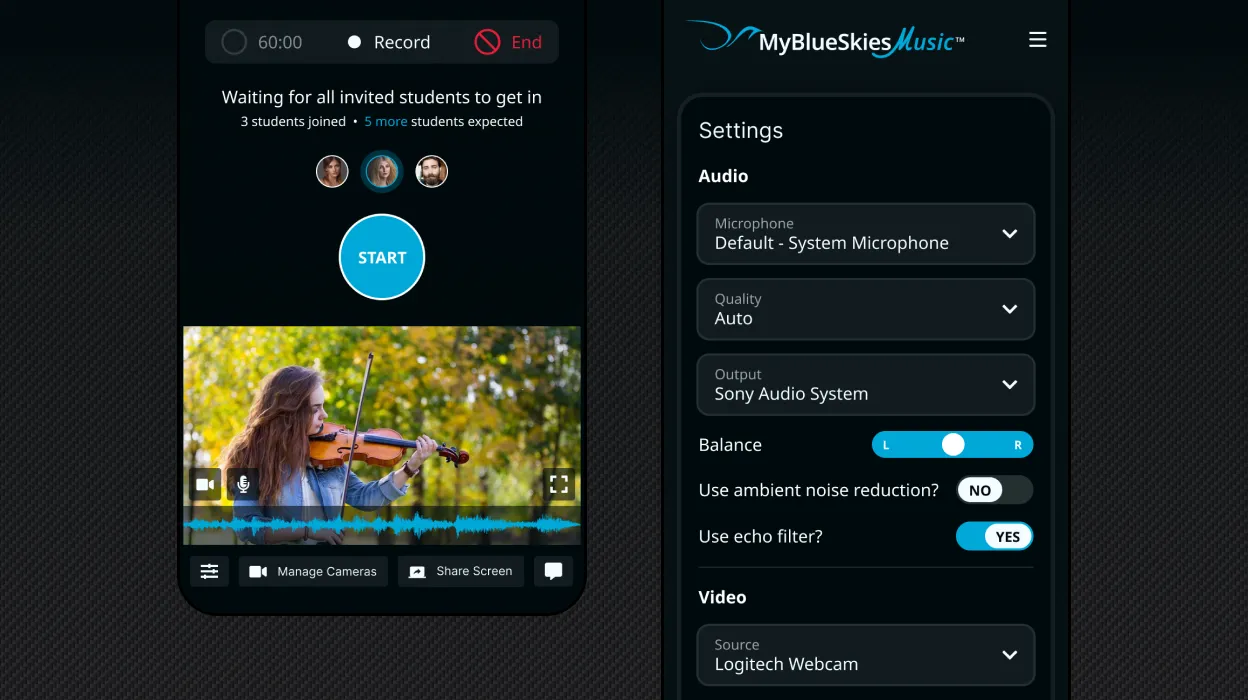 MyBlueSkiesMusic screenshot 3